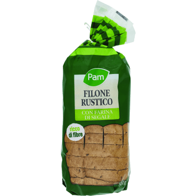 PAM Filone Rustico con Farina di Segale 500 g