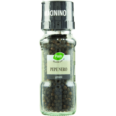 PAM Qualità per te Pepe Nero grani Macinino 45 g