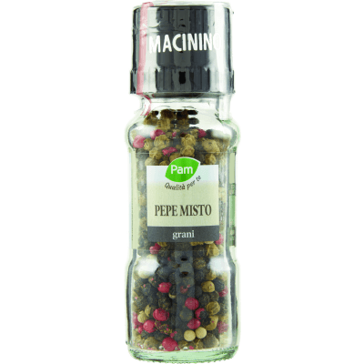 PAM Qualità per te Pepe Misto grani Macinino 40 g