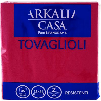 ARKALIA CASA Tovaglioli 2 Veli 33x33 45 pz