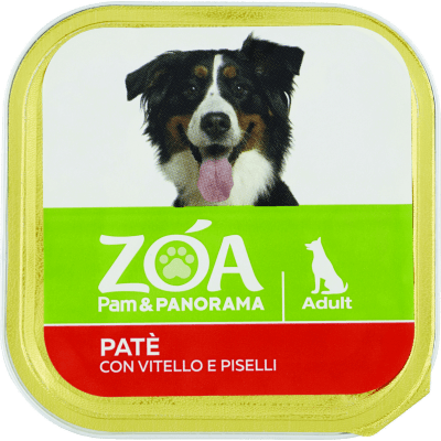 ZOA Adult Patè con Vitello e Piselli 150 g