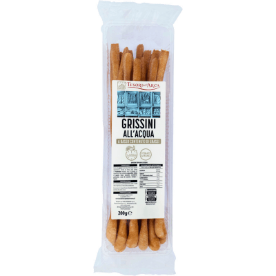 Confezione grissini all'acqua 200g