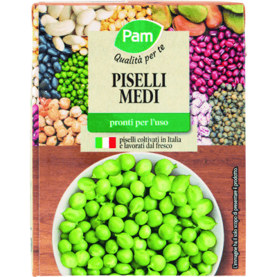 PAM Qualità per te Piselli Medi 380 g