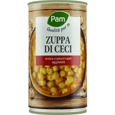 PAM Qualità per te Zuppa di Ceci 500 g