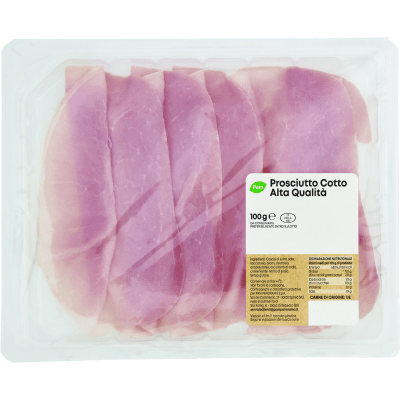 PAM Prosciutto Cotto Alta Qualità 100 g