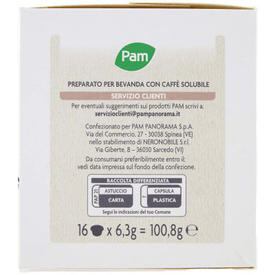 PAM Capsule Cortado Cremoso Compatibili Nescafè* Dolce Gusto* 100,8g (16x6,3g) – immagine 10