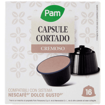 PAM Capsule Cortado Cremoso Compatibili Nescafè* Dolce Gusto* 100,8g (16x6,3g) – immagine 11
