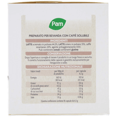 PAM Capsule Cortado Cremoso Compatibili Nescafè* Dolce Gusto* 100,8g (16x6,3g) – immagine 12