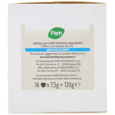 PAM Capsule Caffè Decaffeinato Compatibili Nescafè* Dolce Gusto* 120g (16x7,5g) – immagine 10