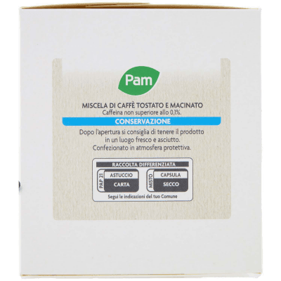 PAM Capsule Caffè Decaffeinato Compatibili Nescafè* Dolce Gusto* 120g (16x7,5g) – immagine 12