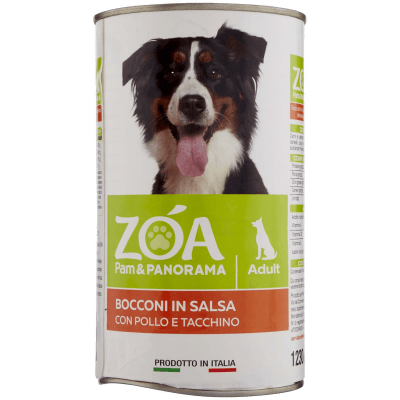 ZOA Adult Bocconi in Salsa con Pollo e Tacchino 1230 g – immagine 11
