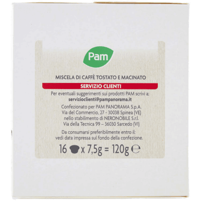 PAM Capsule Caffè Cremoso Compatibili Nescafè* Dolce Gusto* 120g (16x7,5g) – immagine 10