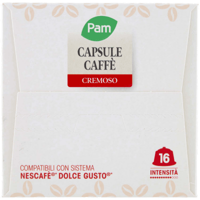 PAM Capsule Caffè Cremoso Compatibili Nescafè* Dolce Gusto* 120g (16x7,5g) – immagine 13