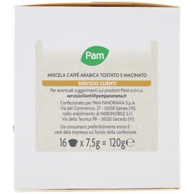PAM Capsule Caffè Arabica Compatibili Nescafè* Dolce Gusto* 120g (16x7,5g) – immagine 10