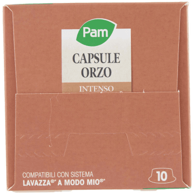 PAM Qualità per te Orzo 10 capsule Compatibili con sistema Lavazza* a Modo Mio* 35g (3,5g x 10) – immagine 13