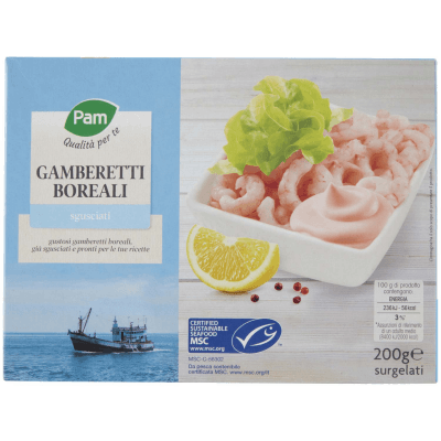 PAM Qualità per te Gamberetti Boreali sgusciati surgelati 200 g – immagine 9