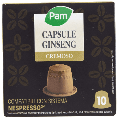 PAM Capsule Ginseng Cremoso Compatibili Nespresso* 43g (10x4,3g) – immagine 9