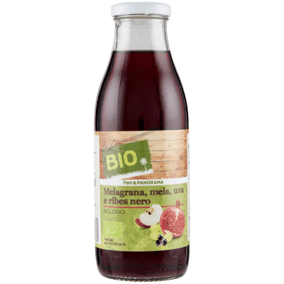 BIO Melagrana, mela, uva e ribes nero Biologici 500 ml – immagine 9