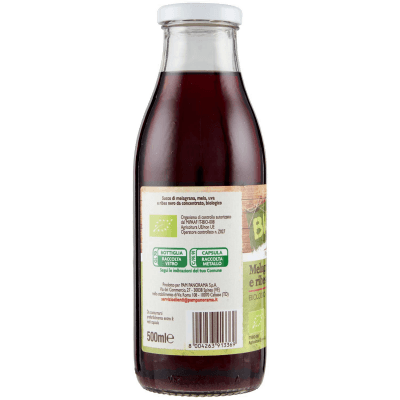 BIO Melagrana, mela, uva e ribes nero Biologici 500 ml – immagine 10