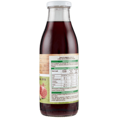 BIO Melagrana, mela, uva e ribes nero Biologici 500 ml – immagine 12