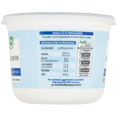 PAM Qualità per te Mascarpone 500 g – immagine 10