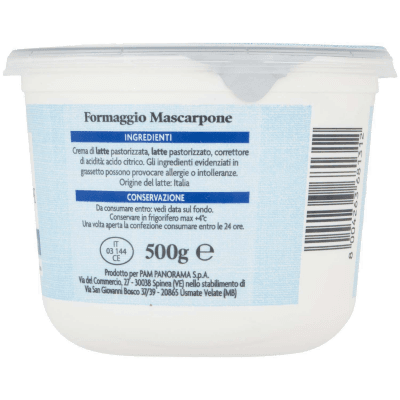 PAM Qualità per te Mascarpone 500 g – immagine 12