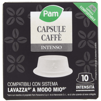 PAM Qualità per te Intenso 10 capsule Compatibili con sistema Lavazza* a Modo Mio* 70g (7g x 10) – immagine 9