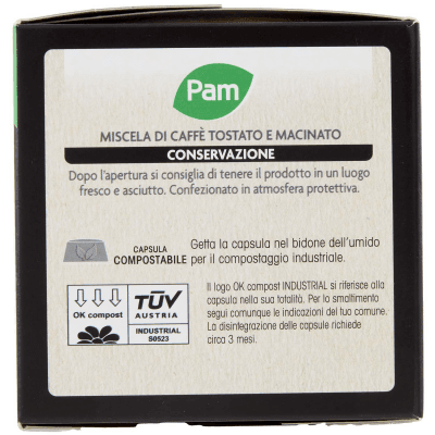 PAM Qualità per te Intenso 10 capsule Compatibili con sistema Lavazza* a Modo Mio* 70g (7g x 10) – immagine 12