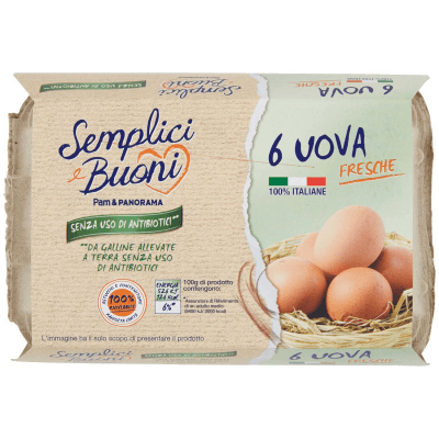 SEMPLICI E BUONI Senza Uso di Antibiotici 6 Uova Fresche – immagine 9