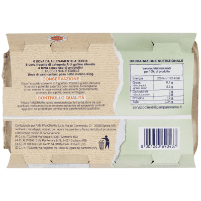 SEMPLICI E BUONI Senza Uso di Antibiotici 6 Uova Fresche – immagine 11