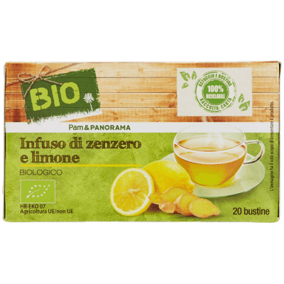 BIO Infuso di zenzero e limone 20 x 1,85 g – immagine 11