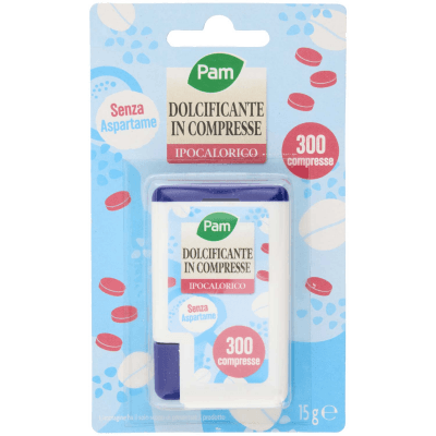 PAM PANORAMA Dolcificante in compresse ipocalorico 15g (50mg x 300) – immagine 9