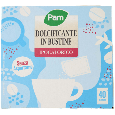 PAM Dolcificante in Bustine Ipocalorico 40 x 1 g – immagine 9