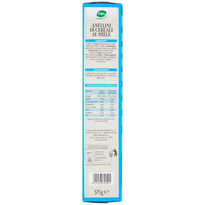 PAM PANORAMA Anellini di Cereali al Miele 375 g – immagine 12