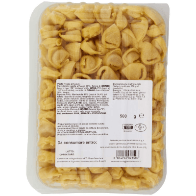 TESORI DELL'ARCA Cappelletti al Prosciutto Crudo 500 g – immagine 11