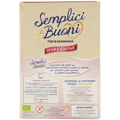 Felicia Sedanini Lenticchie Rosse BIO 250 g – immagine 11