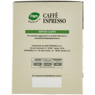PAM Qualità per te Caffè Espresso 50 capsule compatibili Nescafè* Dolce Gusto* 350g (10x7g) – immagine 12