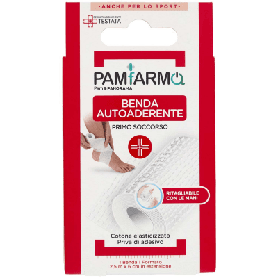 PAM PANORAMA Benda Autoaderente in cotone e lattice cm 6 x 2,5 m – immagine 9