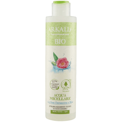 ARKALIA BIO Acqua Micellare con Rosa Damascena e Aloe 200 ml – immagine 9