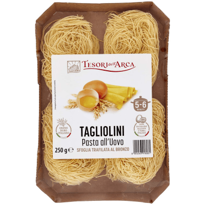 TESORI DELL'ARCA Tagliolini Pasta all'Uovo 250 g – immagine 9