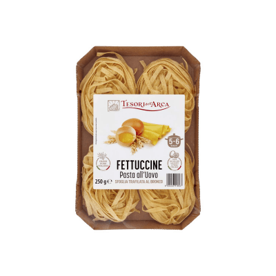TESORI DELL'ARCA Fettuccine Pasta all'Uovo 250 g – immagine 9