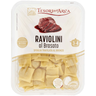 TESORI DELL'ARCA Raviolini al Brasato 250 g – immagine 9