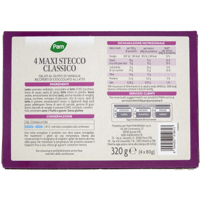 PAM Maxi Stecco Classico 4 x 80 g – immagine 11