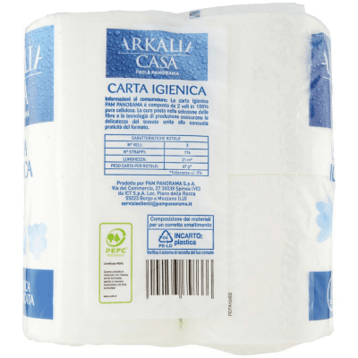 PAM PANORAMA Carta Igienica 2 veli 4 rotoli – immagine 11