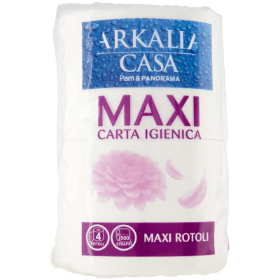 PAM PANORAMA Carta Igienica 2 veli 4 maxi rotoli – immagine 10