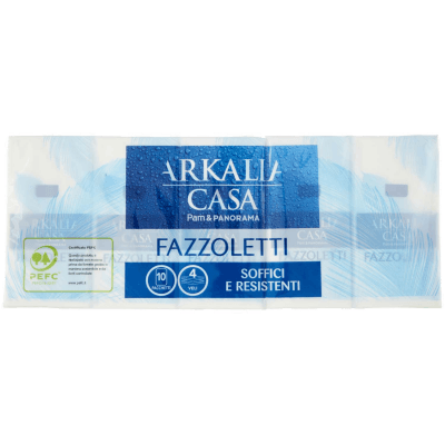 PAM PANORAMA Fazzoletti Salvaspazio 4 veli 10 pacchetti – immagine 11