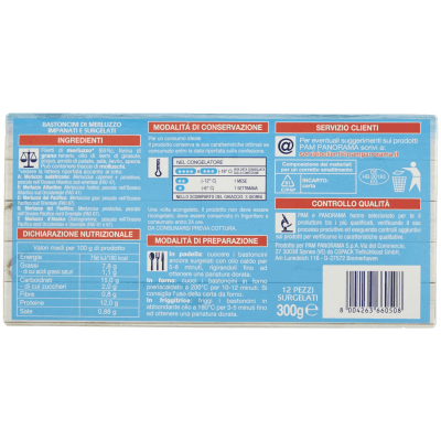 PAM PANORAMA Bastoncini di Merluzzo Surgelati 300 g – immagine 11