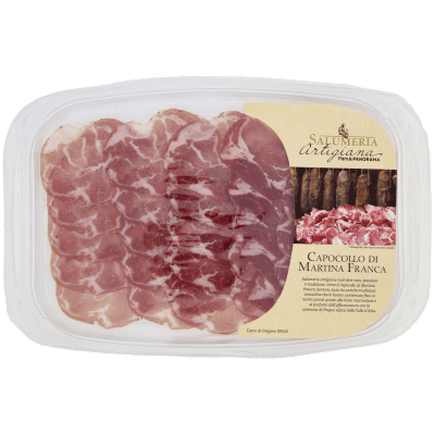 SALUMERIA ARTIGIANA Capocollo di Martina Franca 80 g – immagine 9