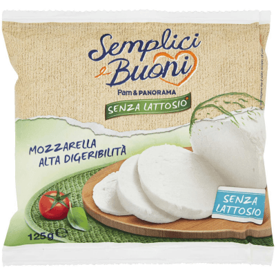 SEMPLICI E BUONI Senza Lattosio Mozzarella Alta Digeribilità 125 g – immagine 9