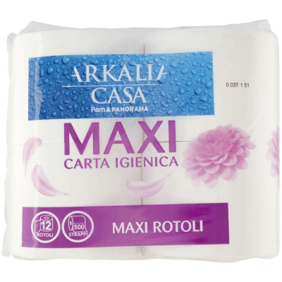 PAM PANORAMA Carta Igienica 2 veli 12 maxi rotoli – immagine 10